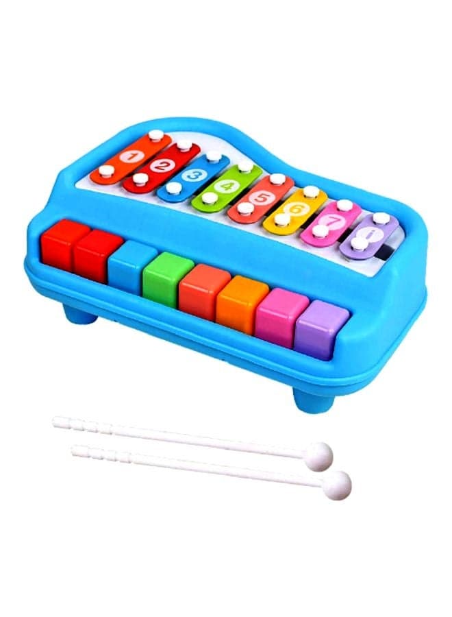 2-In-1 Piano Xylophone Educational Musical Instrument