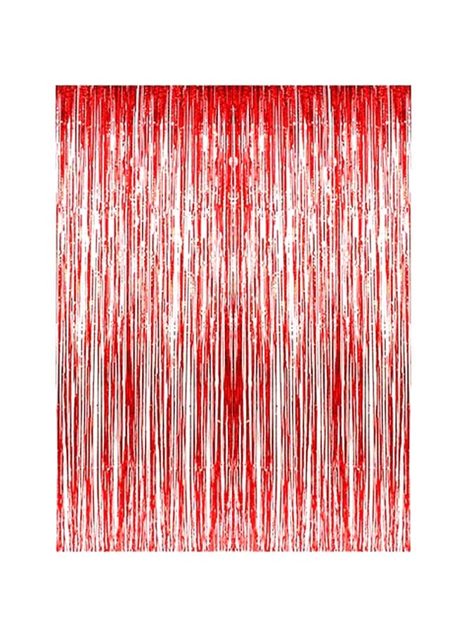 Pack Of 3 Foil Curtain Banner FLCNRD03