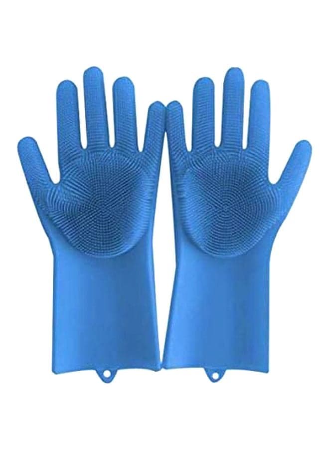 Dishwashing Gloves Blue 340 x155mm