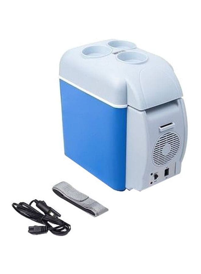 Portable Electronic Refrigerator 7.5L 7.5 L AS936HL0G7MSXNAFAMZ-18809903 Grey/Blue