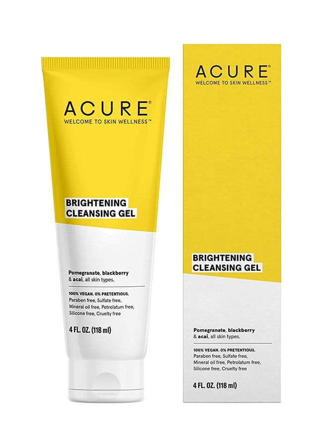 Brightening Cleansing Gel Yellow 4Fluid Ounce