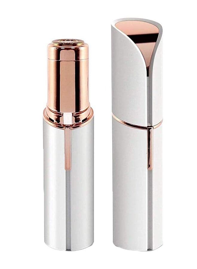 Facial Hair Epilator White/Rose Gold