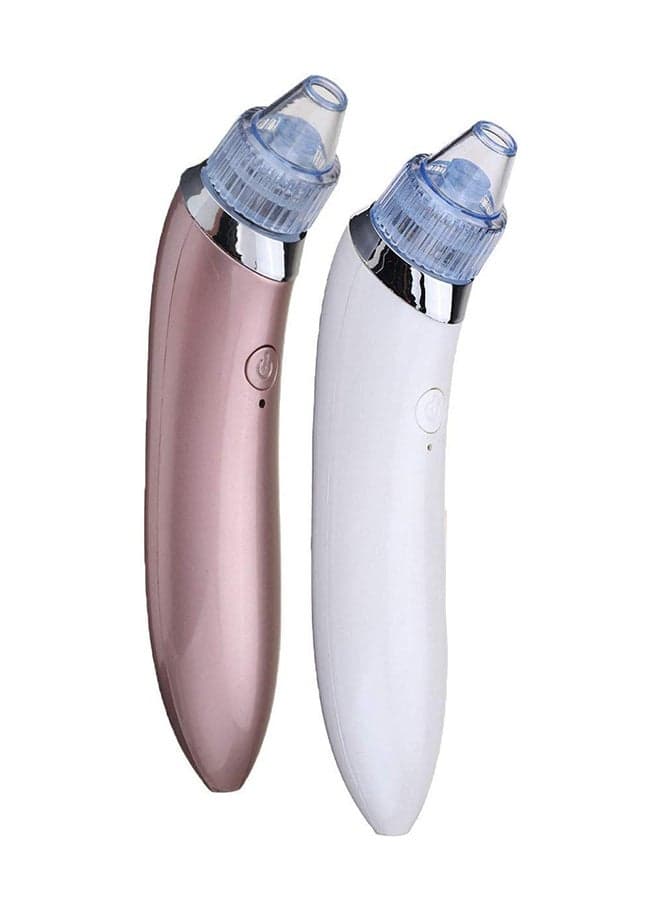 2-Piece Electric Facial Pore Cleanser Multicolour