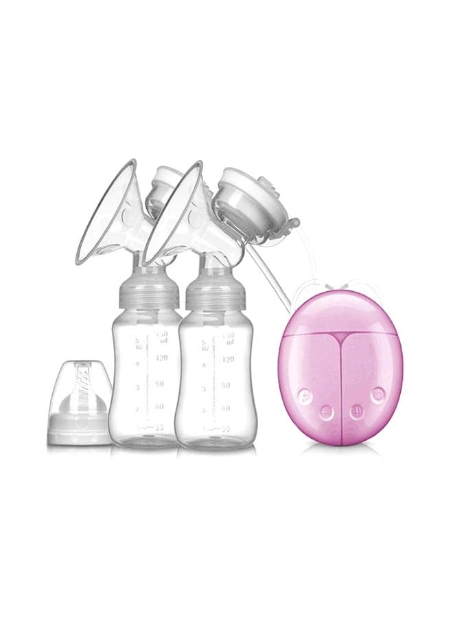4-Piece Convenient Double Electric Milk Bottle Pump Set