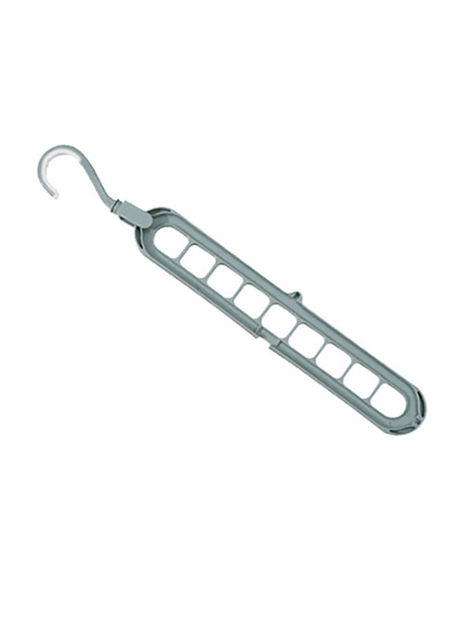 Space Saving Folding Hanger Green 33.5x17.5cm