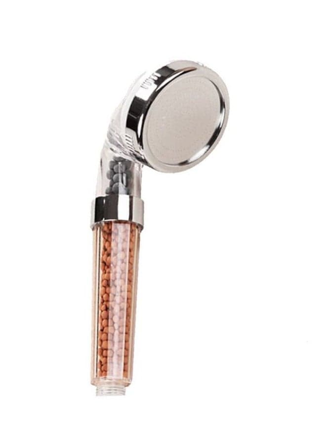 4-In-1 Shower Head Filter Silver/Brown L