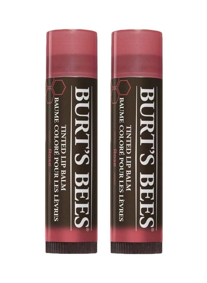 Pack Of 2 Tinted Lip Balm Rose 4grams