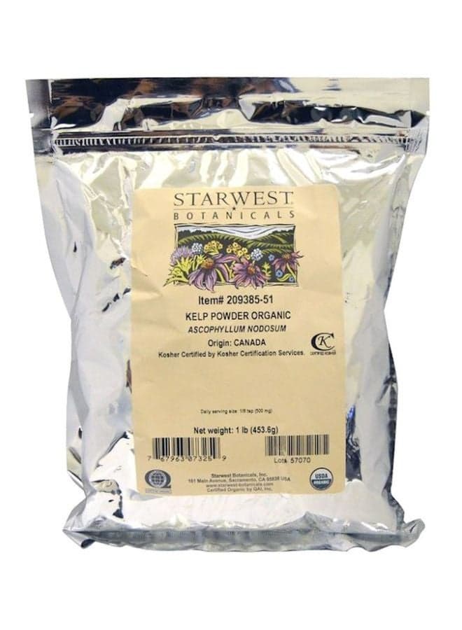 Organic Kelp Powder Dietary Supplement