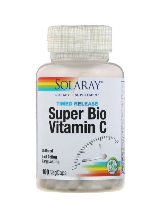 Super Bio Vitamin C Dietary Supplement - 100 Capsules
