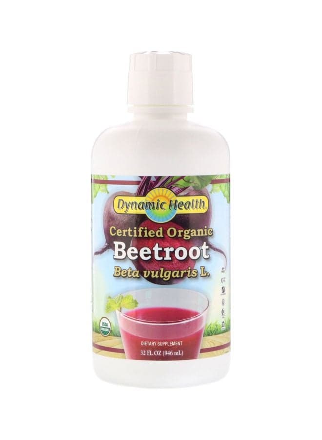 Certified Organic Beetroot Juice Dietary Supplement