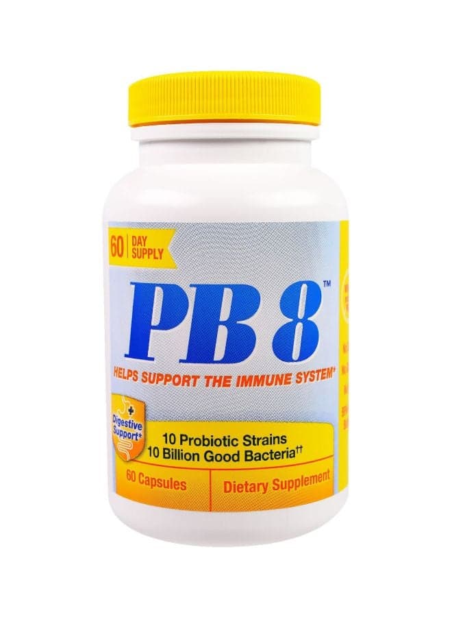 PB 8 Immune Support Dietary Supplement - 60 Capsules