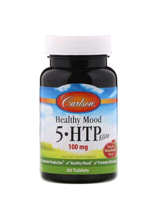 Healthy Mood 5-HTP Elite 100 mg Dietary Supplement - 60 Tablets