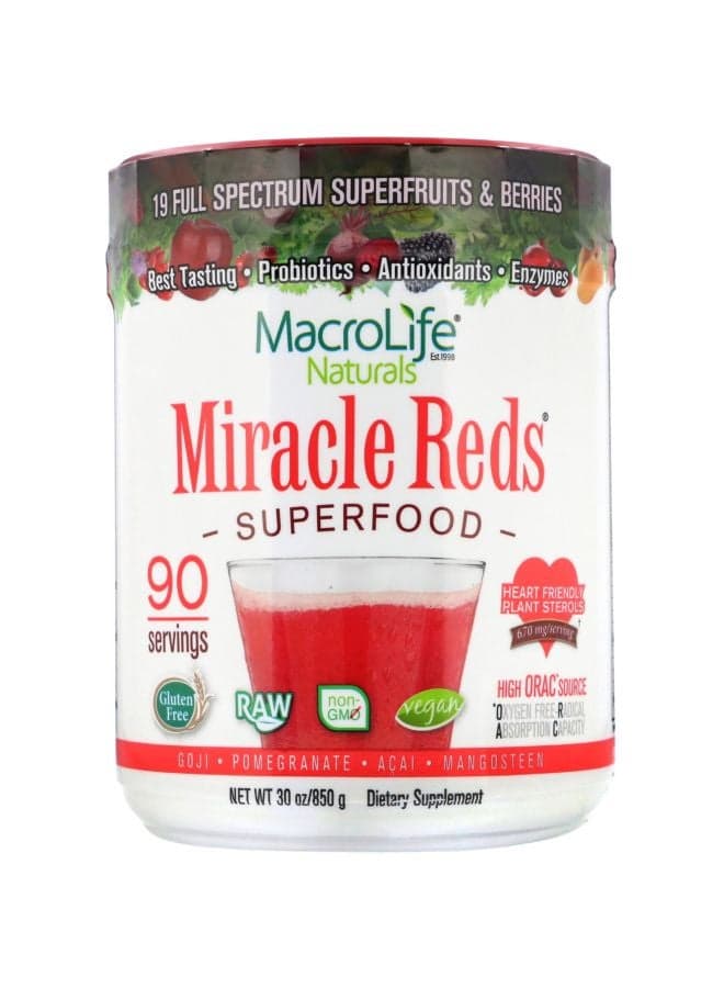 Miracle Reds Superfood 670mg Dietary Supplement