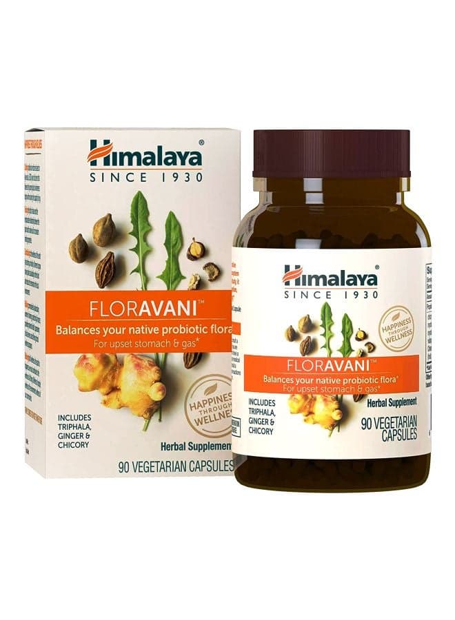 FlorAvani Herbal Supplement - 90 Vegetarian Capsules