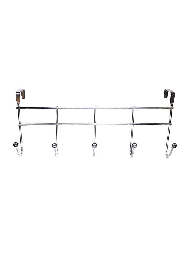 Over The Door Hook Hanger Silver