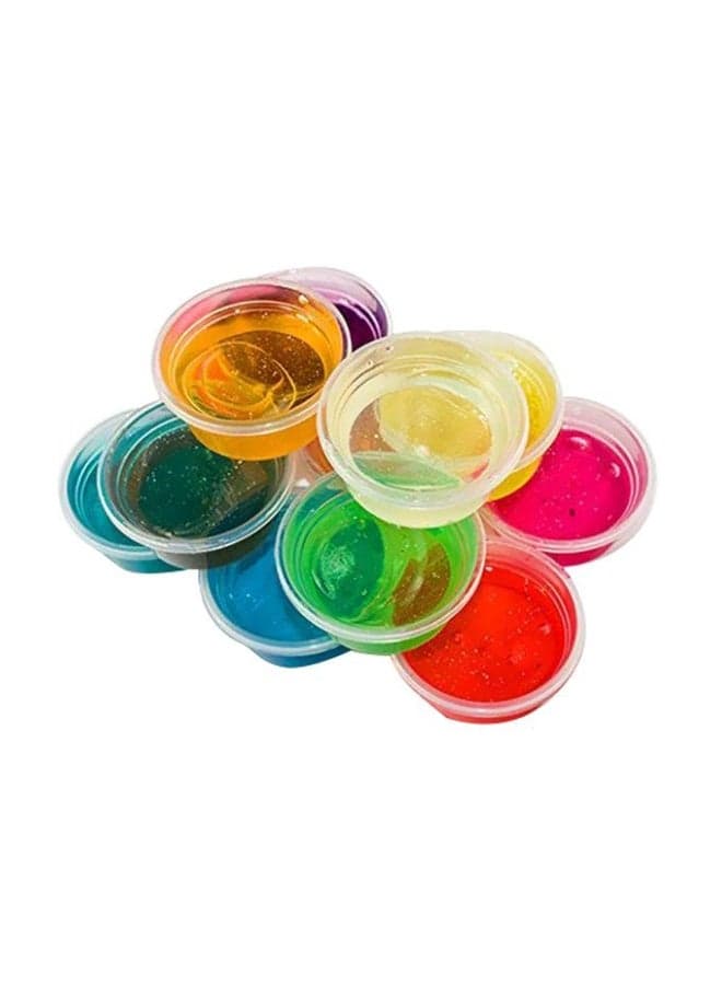 24-Piece 5D Crystal Magic Putty Slime Jelly Set KT-163