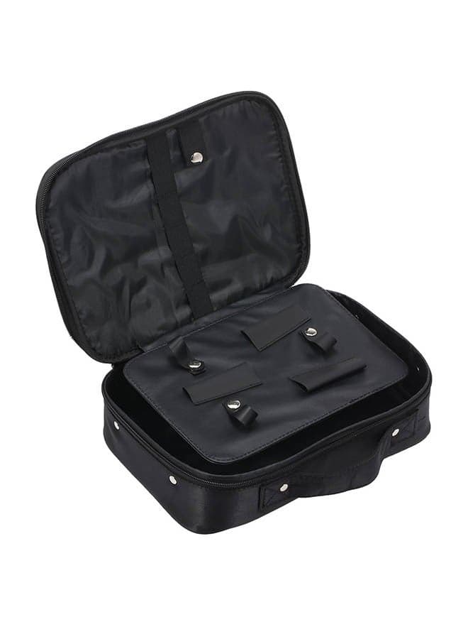 Barber Storage Bag Black 30.00X6.50X22.00centimeter