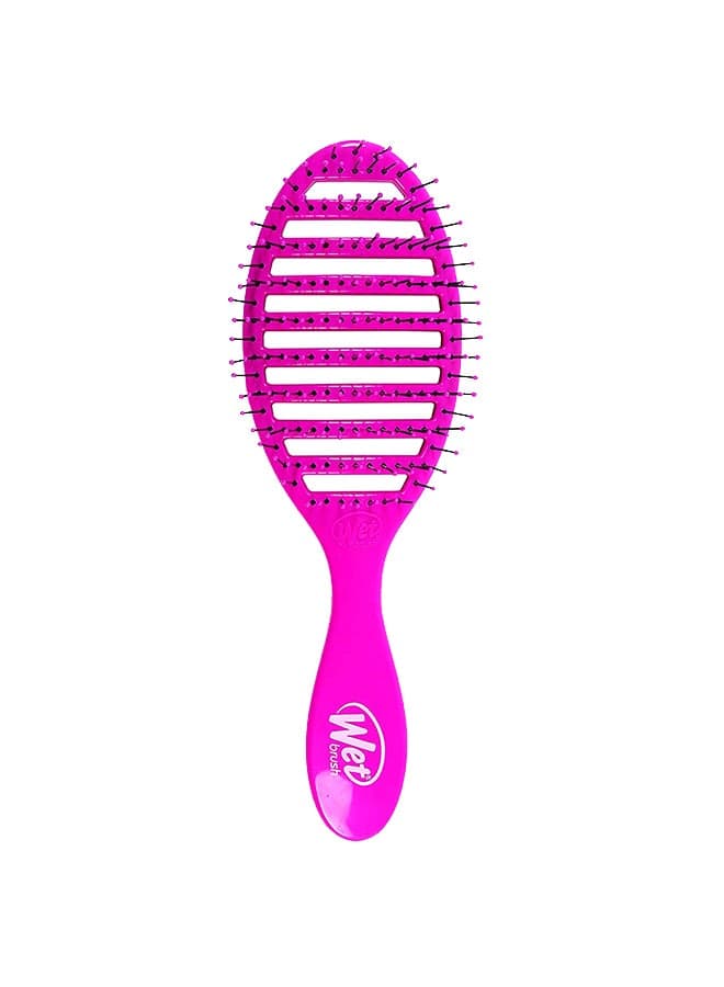 Speed Dry Vented Hair Blow Drying Brush Pink