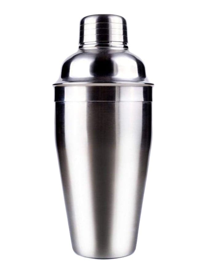 Stainless Steel Cocktail Shaker Silver