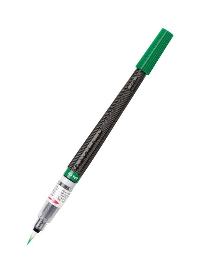 Arts Pinceau Colour Brush Pen Green/Black/clear