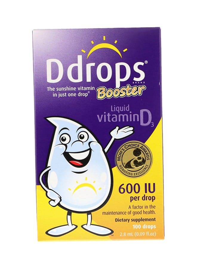Booster Liquid Vitamin D3 Dietary Supplement