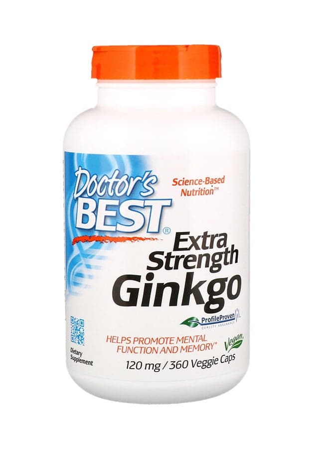 Extra Strength Ginkgo 120 Mg-360 Veggie Caps