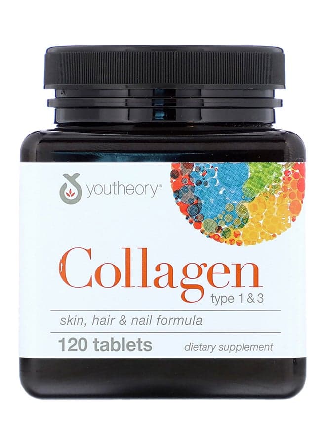 Collagen Type 1 And 3 For Skin Hair Nail Formula-120 Tablets