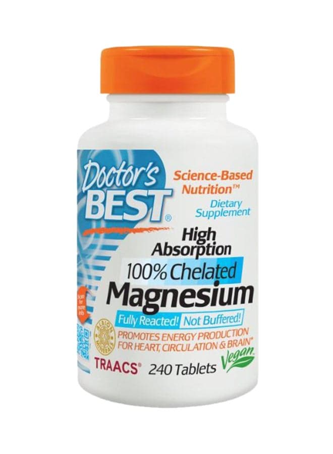 High Absorption Chelated Magnesium-240 Tablets