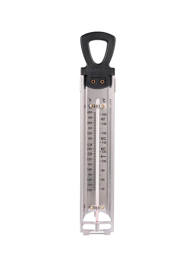 Stainless Steel Candy Food Thermometer Silver/Black