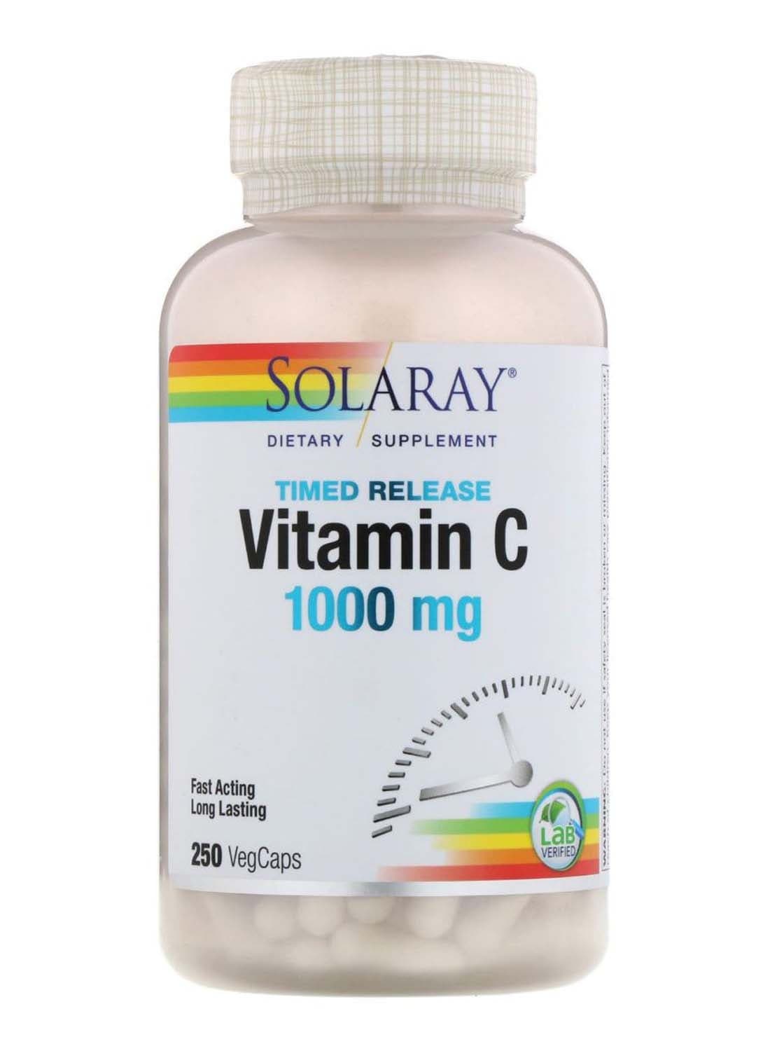 Timed Release Vitamin C - 250 Capsules