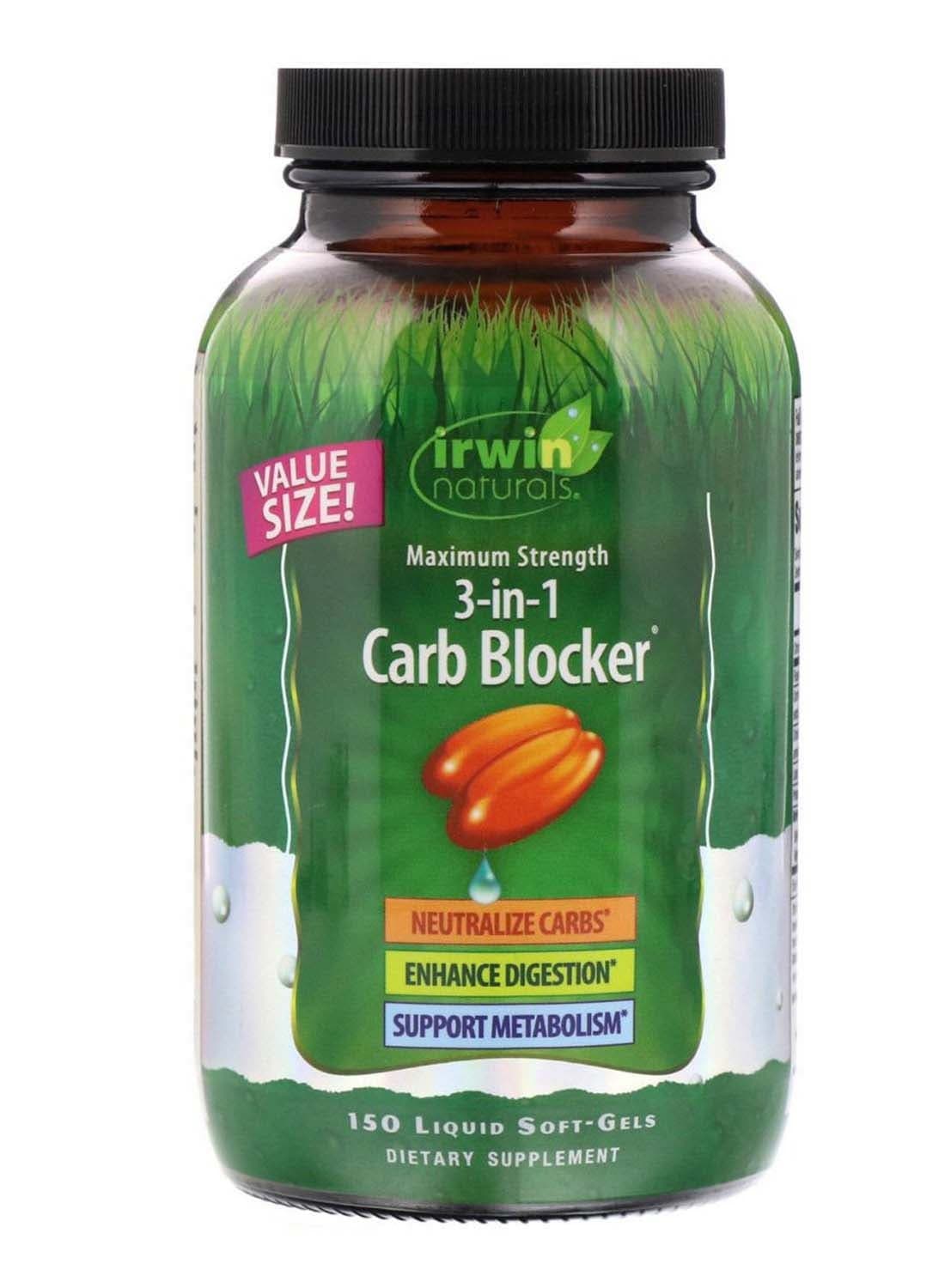 3-In-1 Carb Blocker - 150 Softgels