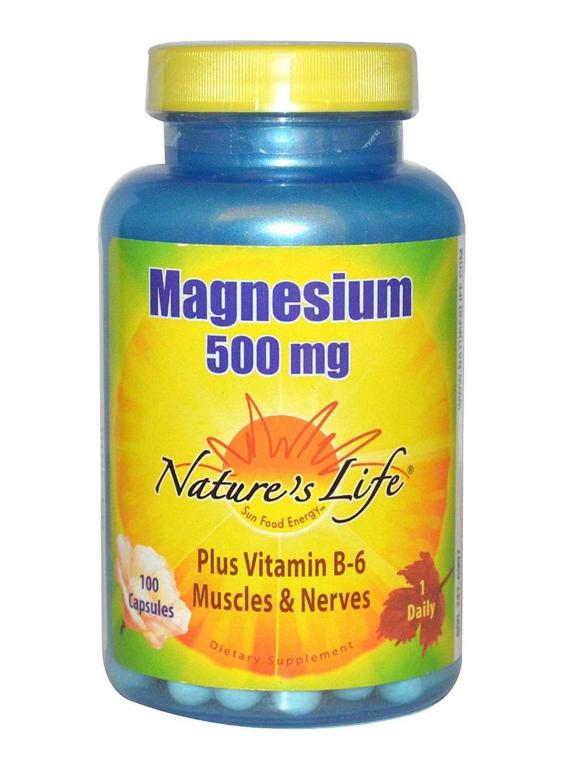 Magnesium Plus Vitamin B6 - 100 Capsules