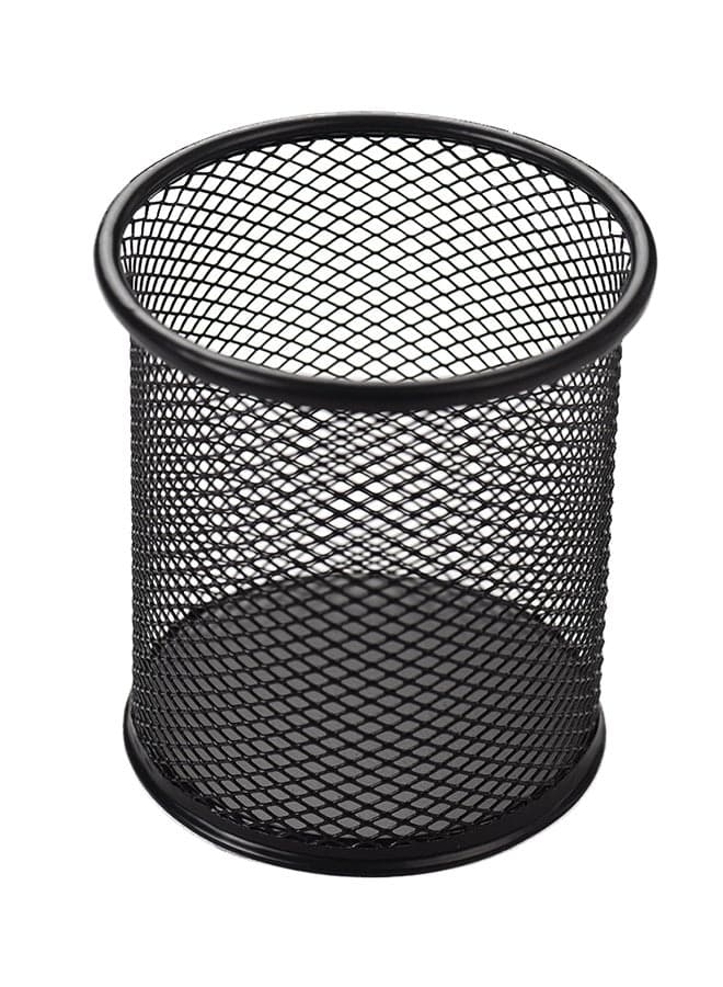 Mesh Pen And Pencil Holder Black