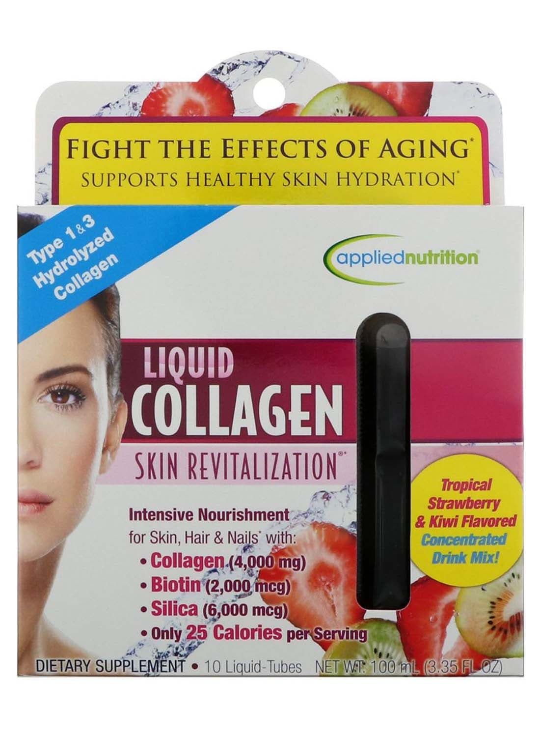 Strawberry And Kiwi Flavoured Collagen Skin Revitalization - 10 Liquid Tubes