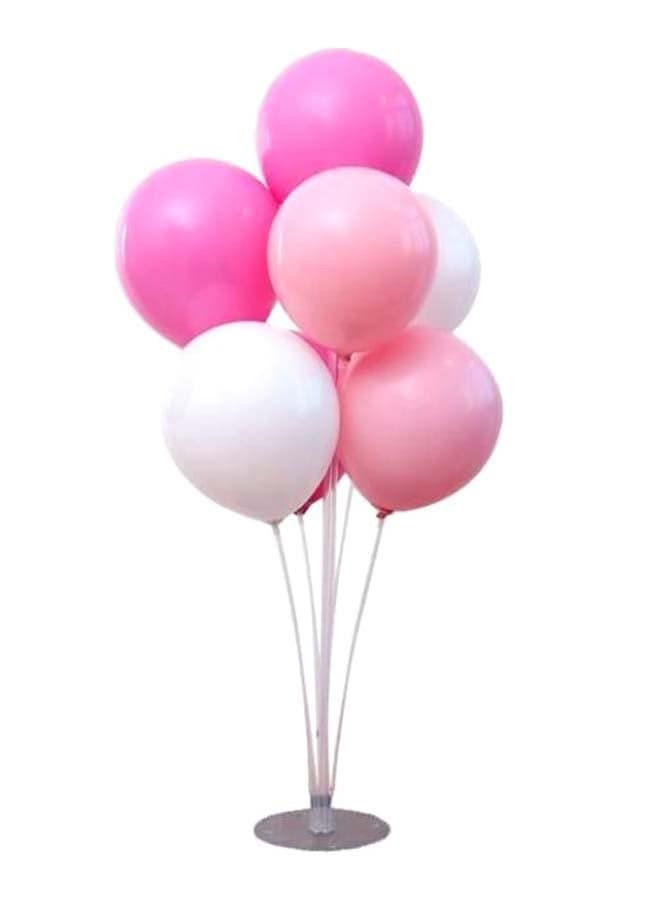 7-Piece Balloon With Stick And Stand Set