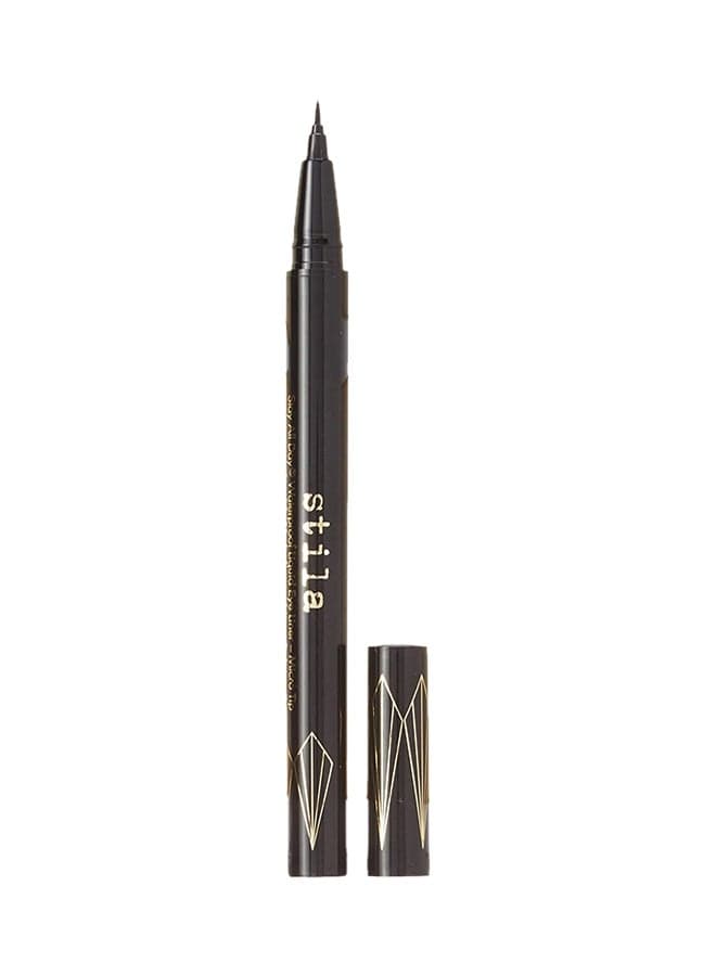 Micro Tip Stay All Day Waterproof Liquid Eye Liner Intense Black