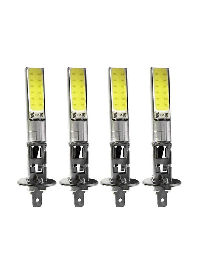4-Piece H1 Car LED Fog Lamp