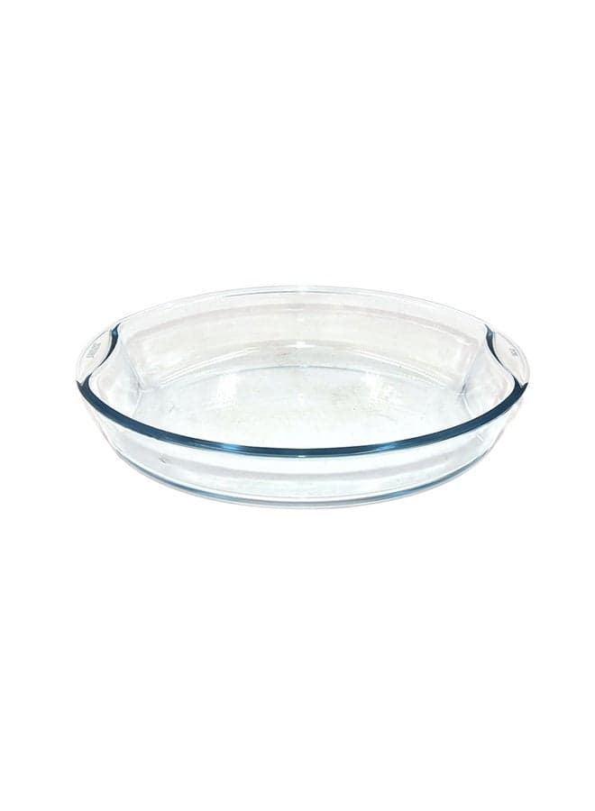 Oval Baking Dish 2.5 Litre Clear 27X33X8centimeter