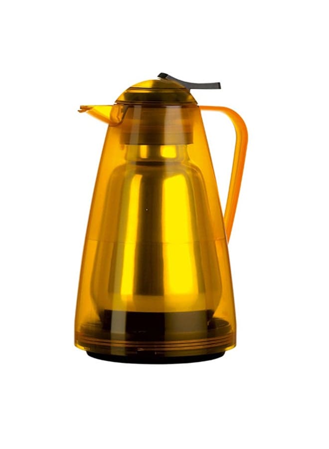 Salsa Flask Quick Press Yellow