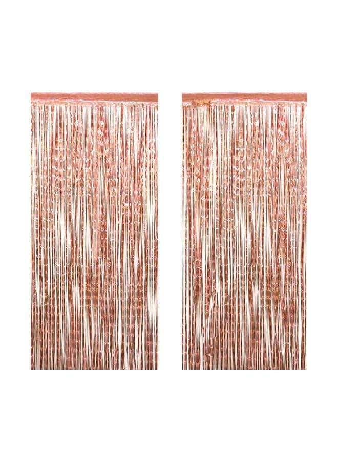 2-Piece Tassel Curtain Set 100901010901h