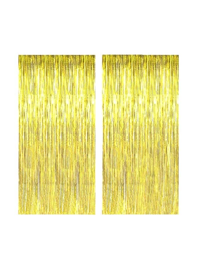 2-Piece Tassel Curtain Set 100901010902h