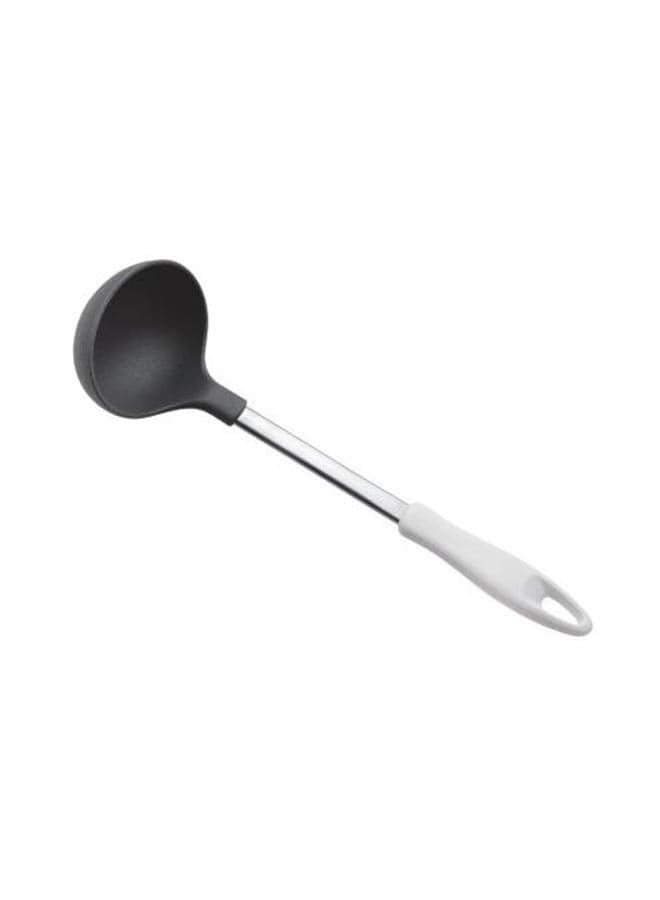 Nylon Ladle Black/White/Silver 37x8.5x1cm
