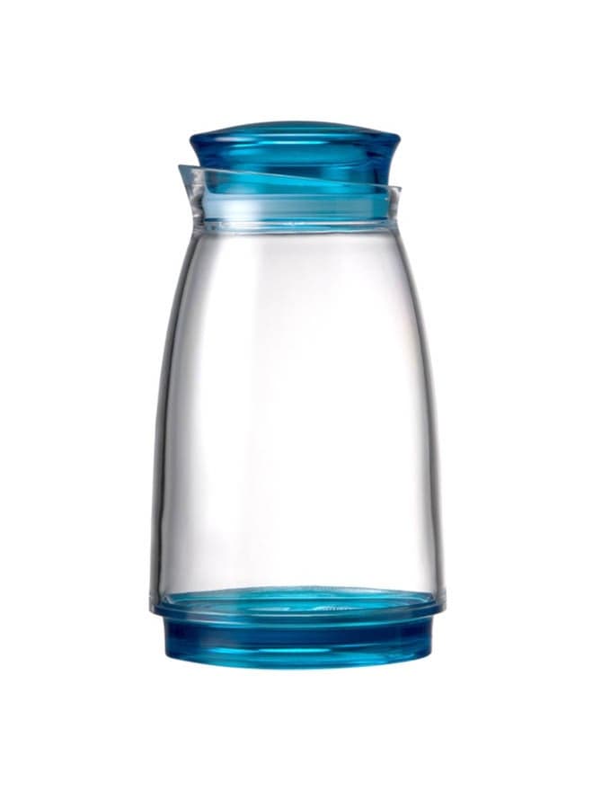Feliz Canister Blue/Clear 28X18X18cm