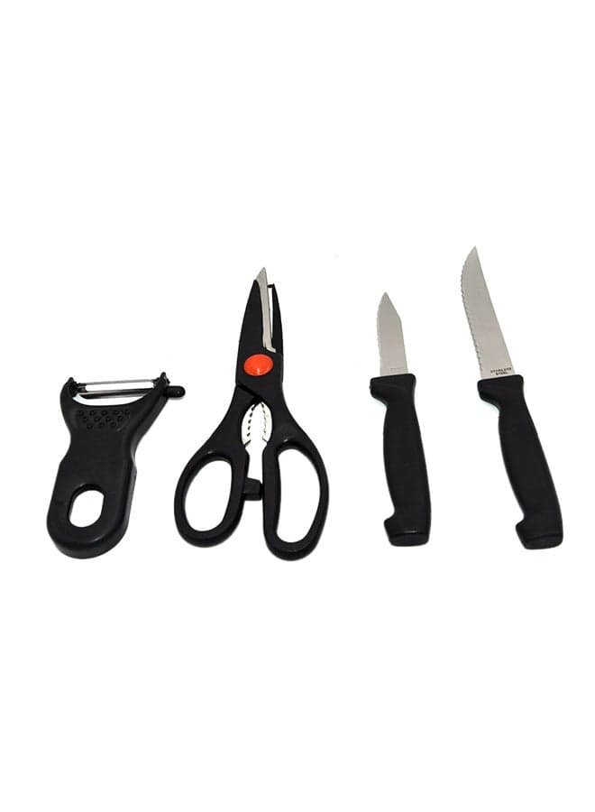 4-Piece Kitchen Tools Set Multicolour Standard