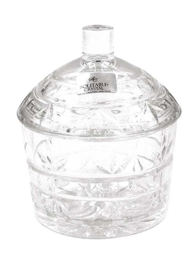 Candy Bowl With Lid Clear 12x12x11centimeter