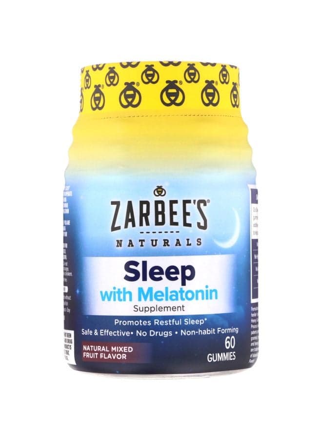 Sleep With Melatonin Supplement - 60 Gummies