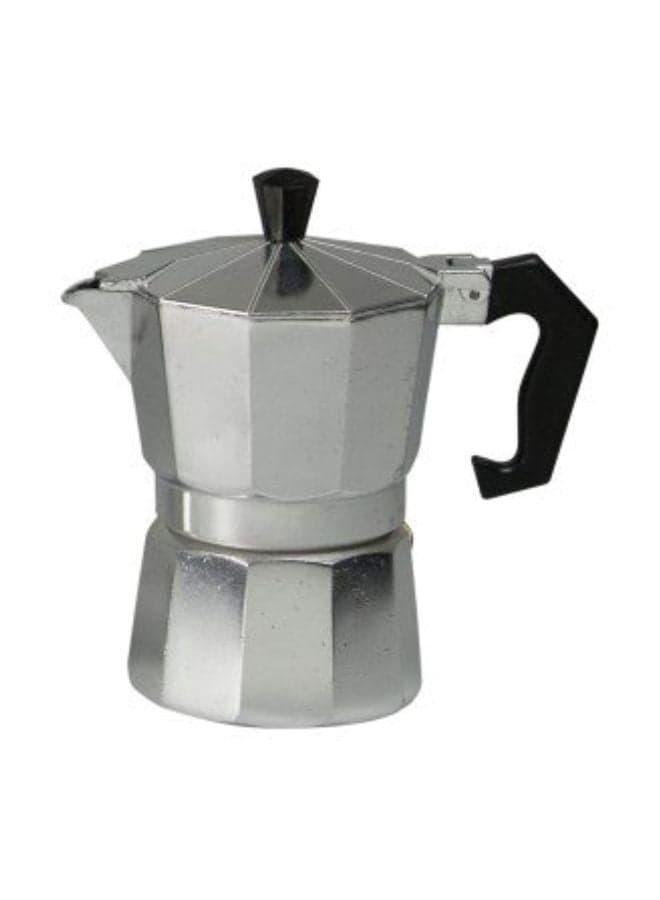 Aluminium Espresso Maker Silver