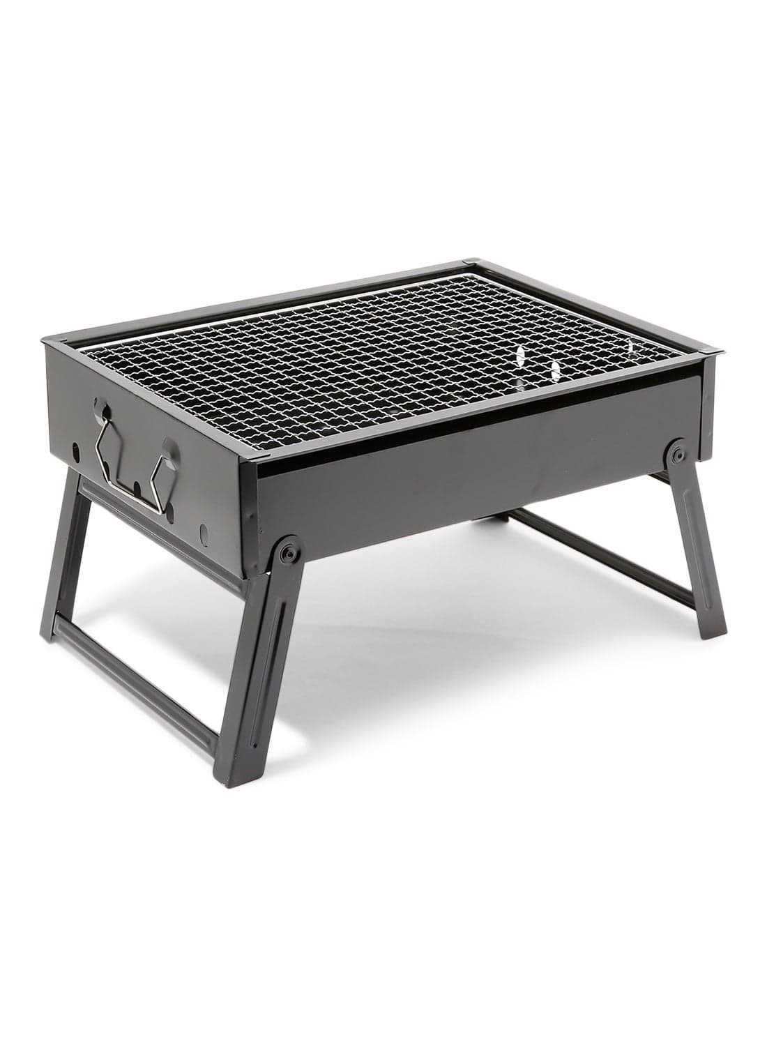 Carbon Steel Barbecue Grill Black 1kg