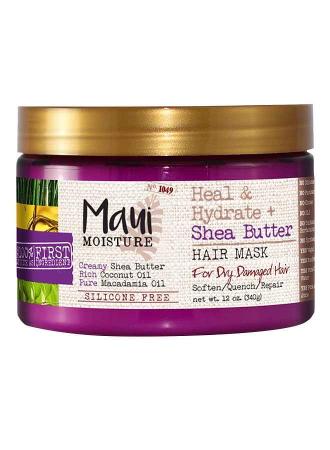Heal And Hydrate Shea Butter Hair Mask Purple