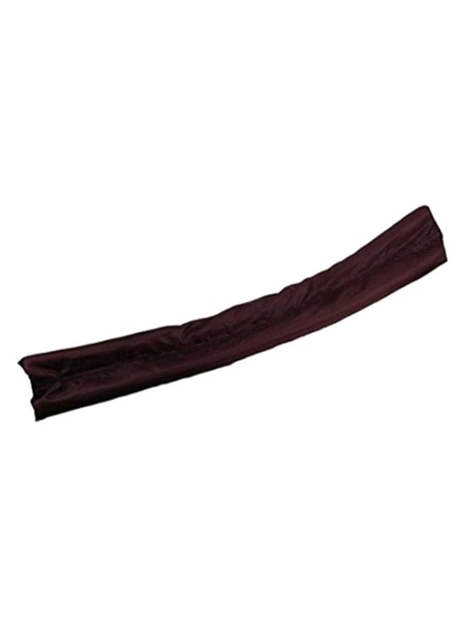 Jumbo Double Door Draft Stopper Maroon
